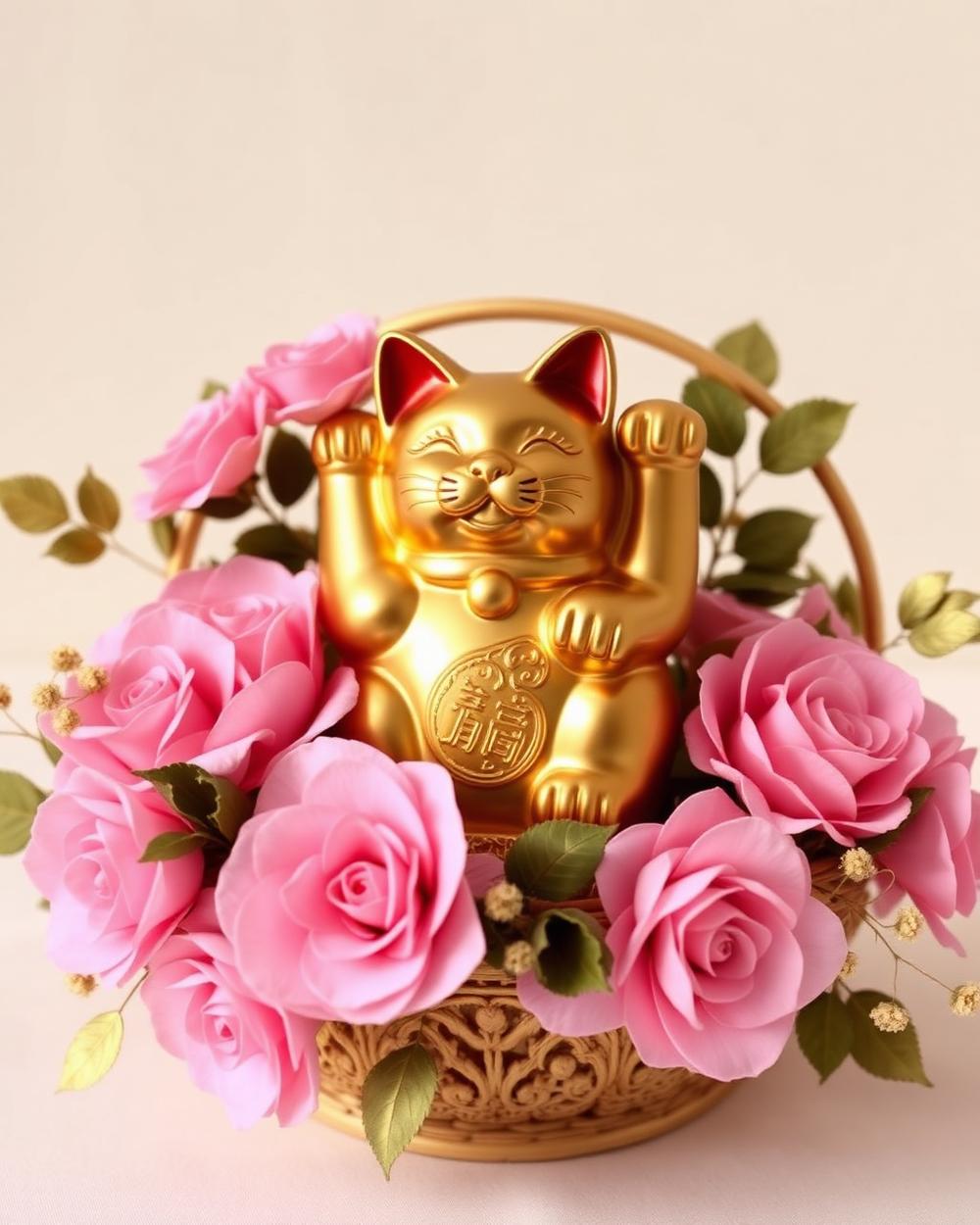 Lucky Fortune Mini Basket