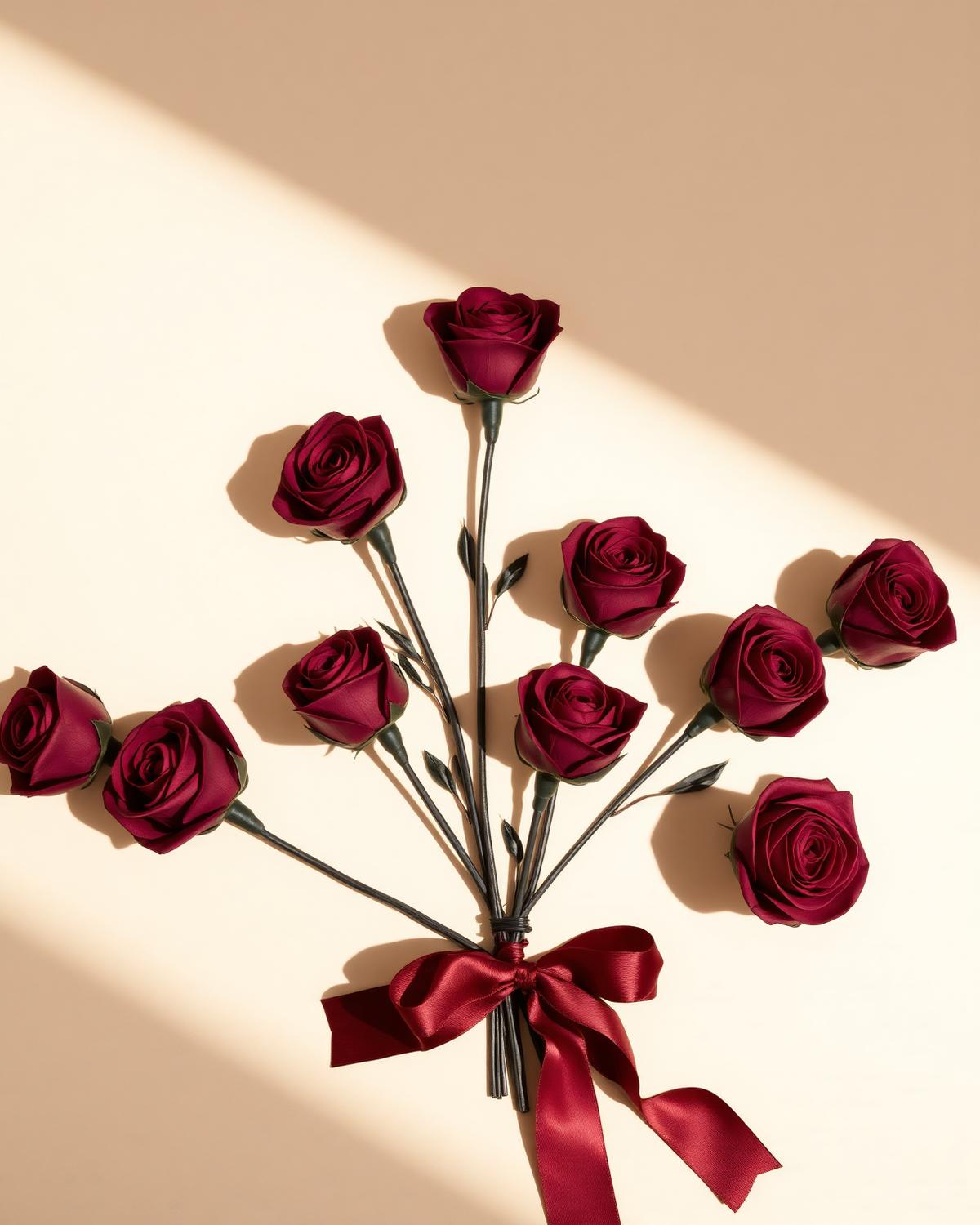 Crimson Velvet Bouquet